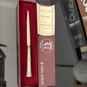 Kirk Stieff Silver Letter Opener
